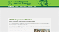 Desktop Screenshot of collectiflogement.be