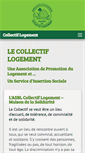 Mobile Screenshot of collectiflogement.be